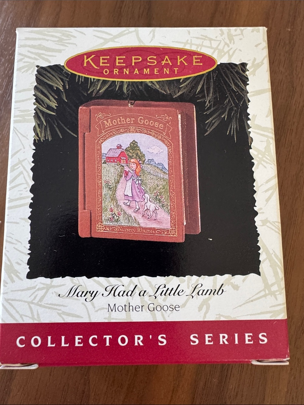 Hallmark Mother Goose Mary Had a Little Lamb Keepsake Ornament